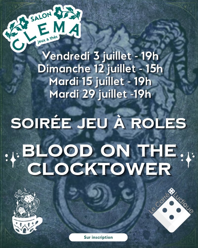 Blood on the clock tower